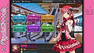 Who likes this huniepop girl in anime hentai game walkthrough? 😏