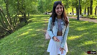 girlfriend gets orgasms in a public park and i control it with a toy from flirtwithsb