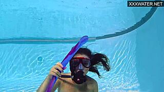 lana tanga shows underwater orgasms to you