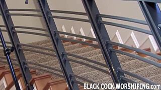 his big black cock is going to fill me ass with cum