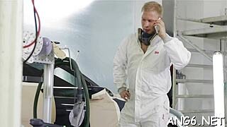 zuzana enjoys a playful session with her partner