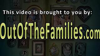 Stepdaughters Suck Taboo Dick in Hardcore Threesome