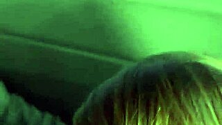 i'm givin a risky public blowjob in the car with sloppy blonde mouth and monster cock