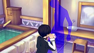 Kirito Gets Intense Blowjob Cumshot In Sword Art Online Yaoi.