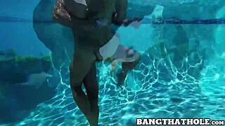 Hunky Gays Wesley Woods And Jake Morgan Feel Passionate Pool Rimjob