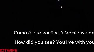 Hotwife Bruna Silva's steamy first meet with fan continues.