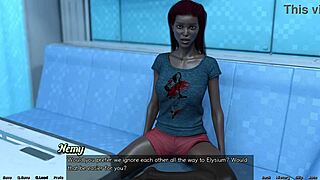 married busty ebony fumes at me in stranded space 134.