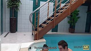 Cuck watches rich guy 😏