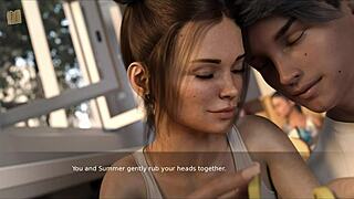 Summers Gone 4: Redhead's Big Tits Adventure