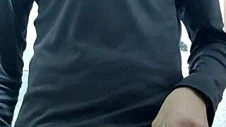 hot skinny twink with tattoos ends up slapping his delicious penis