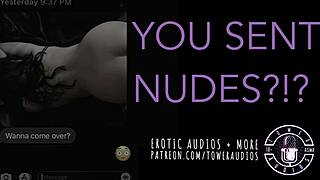 You Sent Nudes Erotic Audio For Women M4F