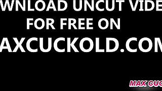 Petite Cuckold Wives In Gangbang Orgy Bbc Creampie