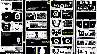 c23 robot whores in a dystopian party with suggestive visuals