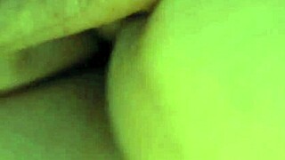 Married couple enjoys a curvy wife's big cock