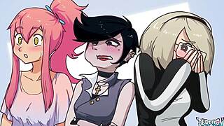 Stuffy Bunny Parties With Big Cocks In Anime