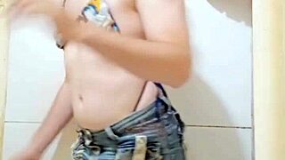 Teasing in thong bikini?