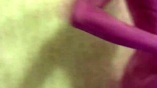Steamy shemale seduction in the jacuzzi with tantalizing tits and massive member