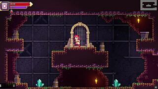 Scarlet maiden hentai ep 2 gloryhole futanari blowjob in caves with spanking 😏