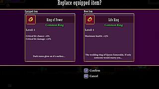 Scarlet maiden hentai ep 2 gloryhole futanari blowjob in caves with spanking 😏