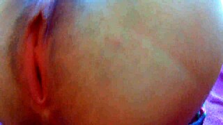 Wow! Stranger bangs and creams student in forest tent!