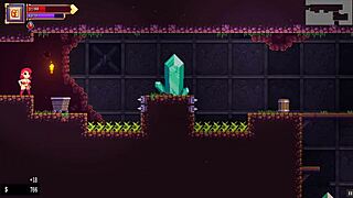 Scarlet maiden hentai ep 2 gloryhole futanari blowjob in caves with spanking 😏