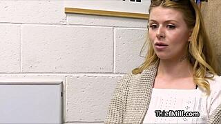 Officer Billy Grabs Milf's Big Juggs for Fun