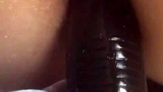 I-I train my teen 18+ ass with toys for deep anal penetration.