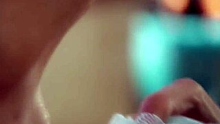 Classy ebony teen 18+ gets doggystyled in bathroom fantasy