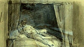 Look at this vintage erotic cartoon illustration