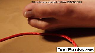 Is Sexy Dani Daniels' Naughty Side Showing When Tied Up?