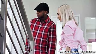 i'm the naughty maid chloe temple, deepthroating bbc for cum in mouth