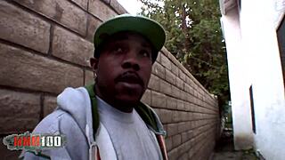 a giant black dick for busty blonde pornstar