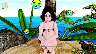 Exploring the harem hotel in this anime game adventure.