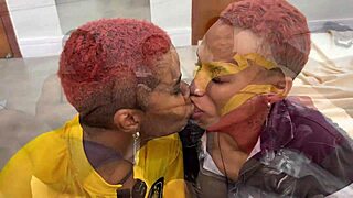 lesbian couple transitions with leo ogro