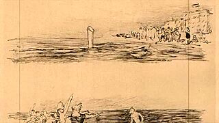 Look at this vintage erotic cartoon illustration