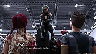 Stranded Robot Girl Gets Creampied By Monster Cock!