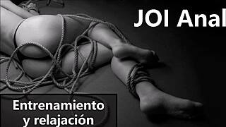 Joi anal en espa�ol para relajarse y entrenar tu culo