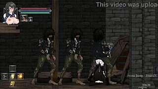 In the nightless area, the character explores slums and underground passage in night of r scenes part twelve