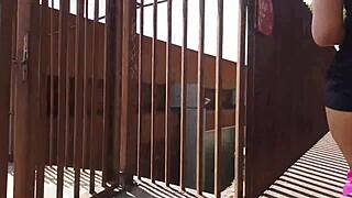 can you handle my crazy outdoor squirt in public?