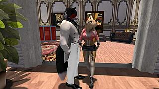 Furry yiff in unusual order with big cocks and asses