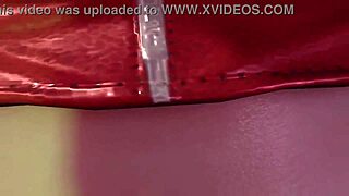 Christmas POV futanari gives blowjob and handjob.