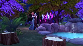 Elsa And Kristoff Have Public Sex In The Wild!