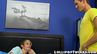 twinks preston andrews and austin tyler get hardcore anal breeding with big cocks and cumshots