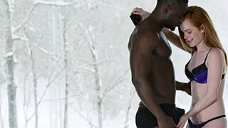 I love watching the redhead model bent over and drilled by that monster bbc