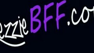 Blonde friends with tattoos making out