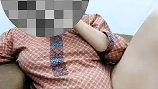 anu provides webcam service showing her big ass and tits to client