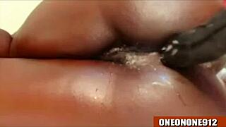 Intense Homemade Ass Fucking With Dildo For New Year Giveaway