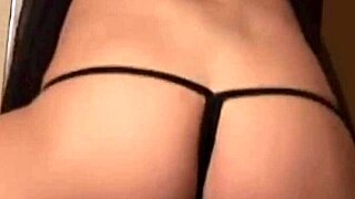 Amateur girls shake their asses in panties and thongs at the party.