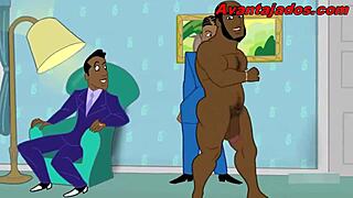 黑人音乐家男同群P狂欢摇滚！