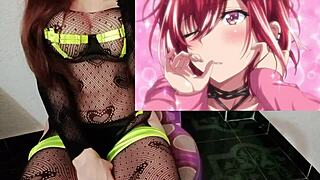 In this hentai, first love experiences sex for the first time